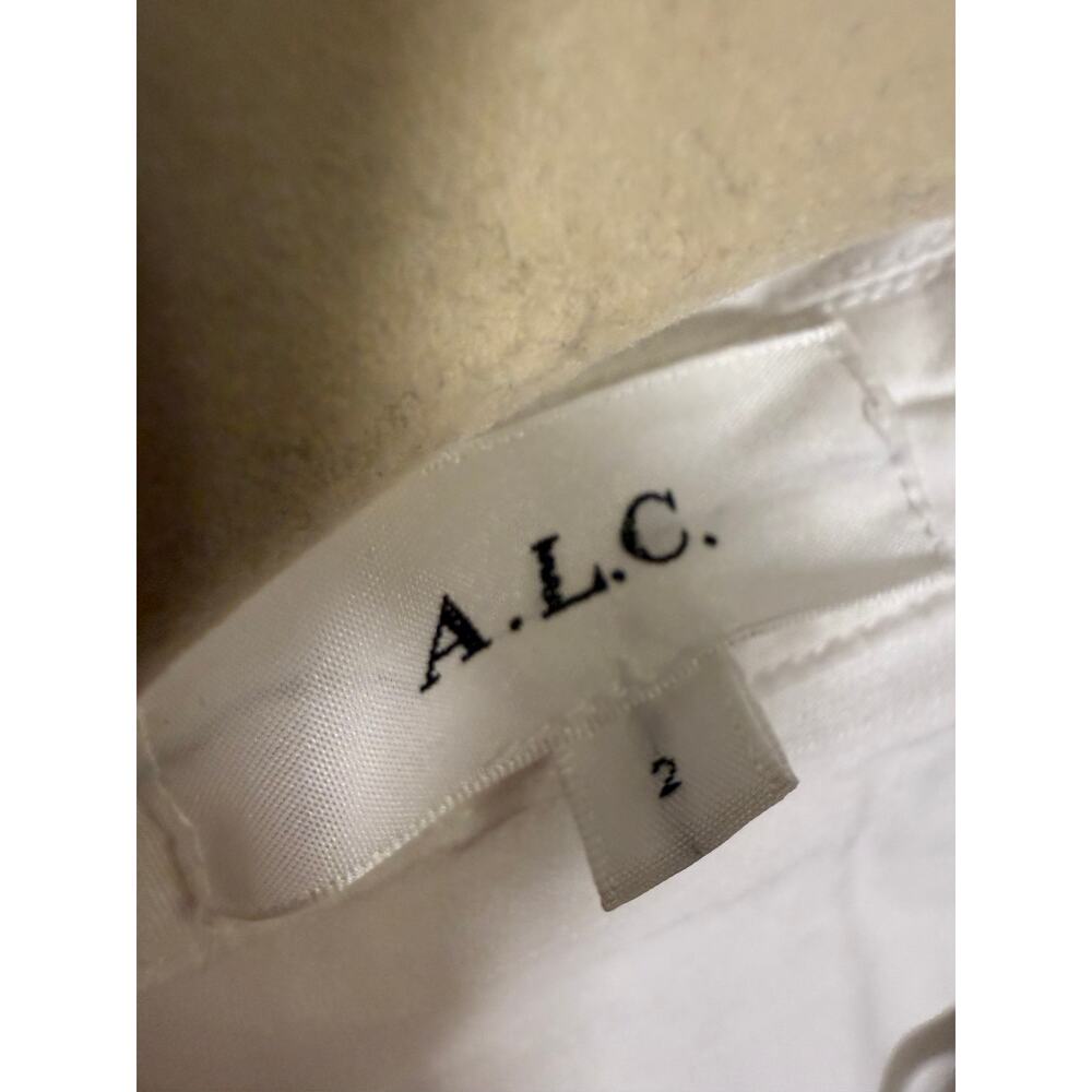A.L.C. Ryan White Mini Dress Sz. 2 - Picture 7 of 10